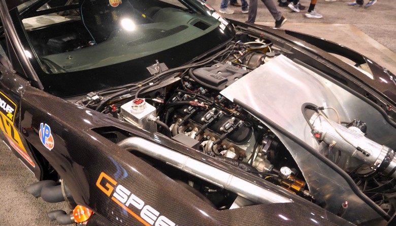 Corvette C6 engine bay