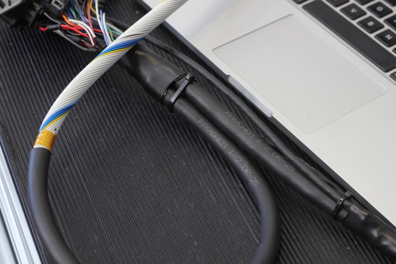 motorsport wiring project panhard raychem concentric twist