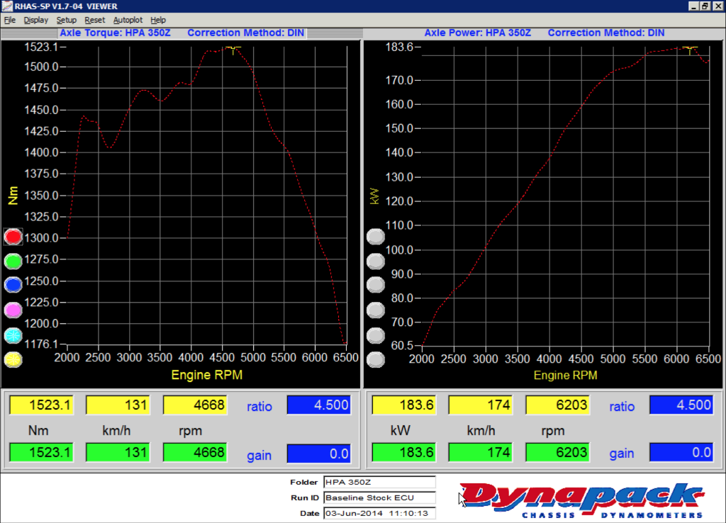 350z dyno run7