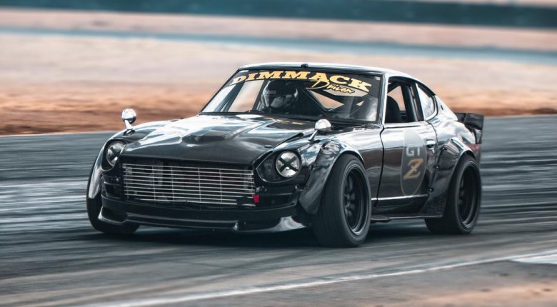 We think this might be the ULTIMATE 240z swap.